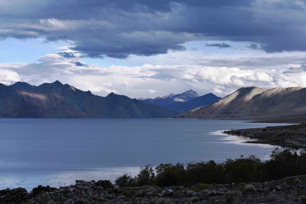 Panggong Tso is truly a mesmerising sight